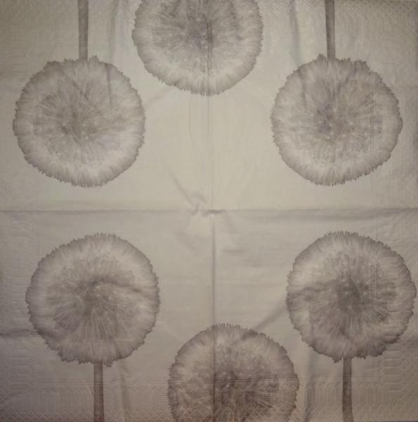 120 Blumen Sonstige - 3 lagig (gelb)